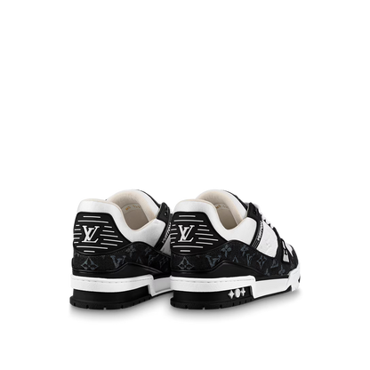 L&V Trainer Sneaker Denim Black White